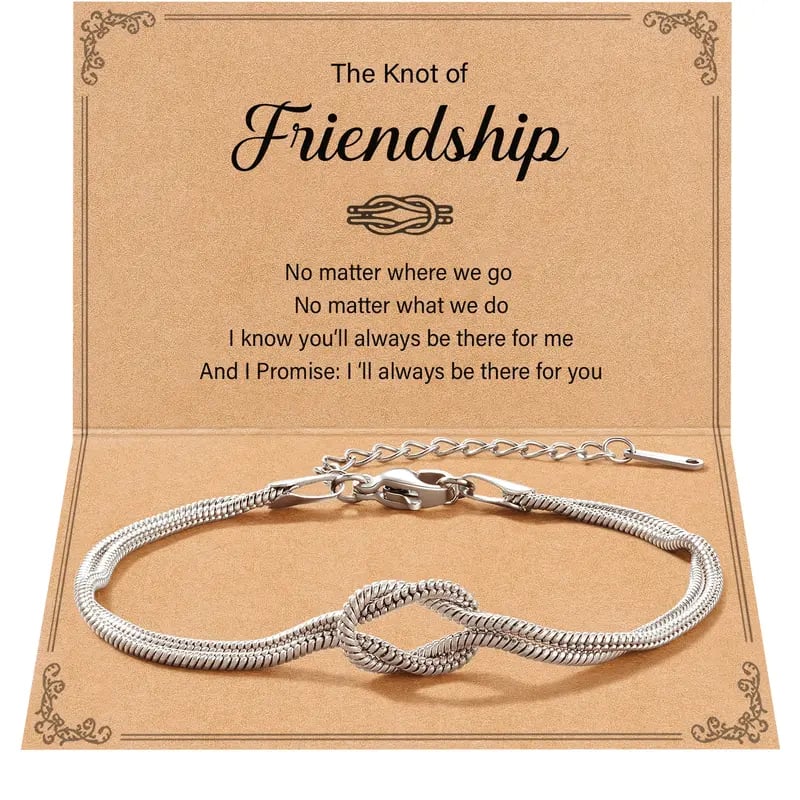 Gift To Friends Friendship Knot Bracelet