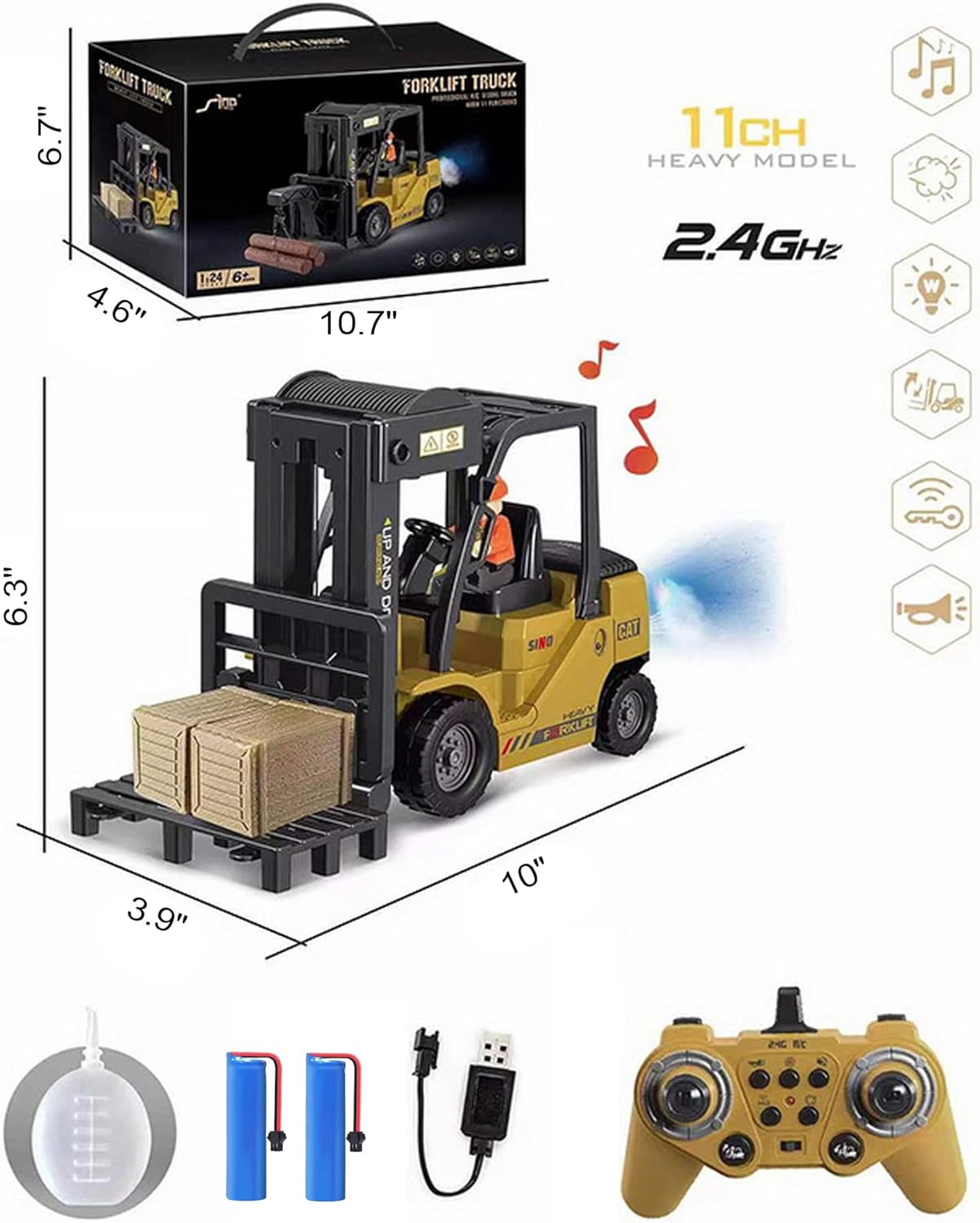 Remote Control Car Forklift Truck
