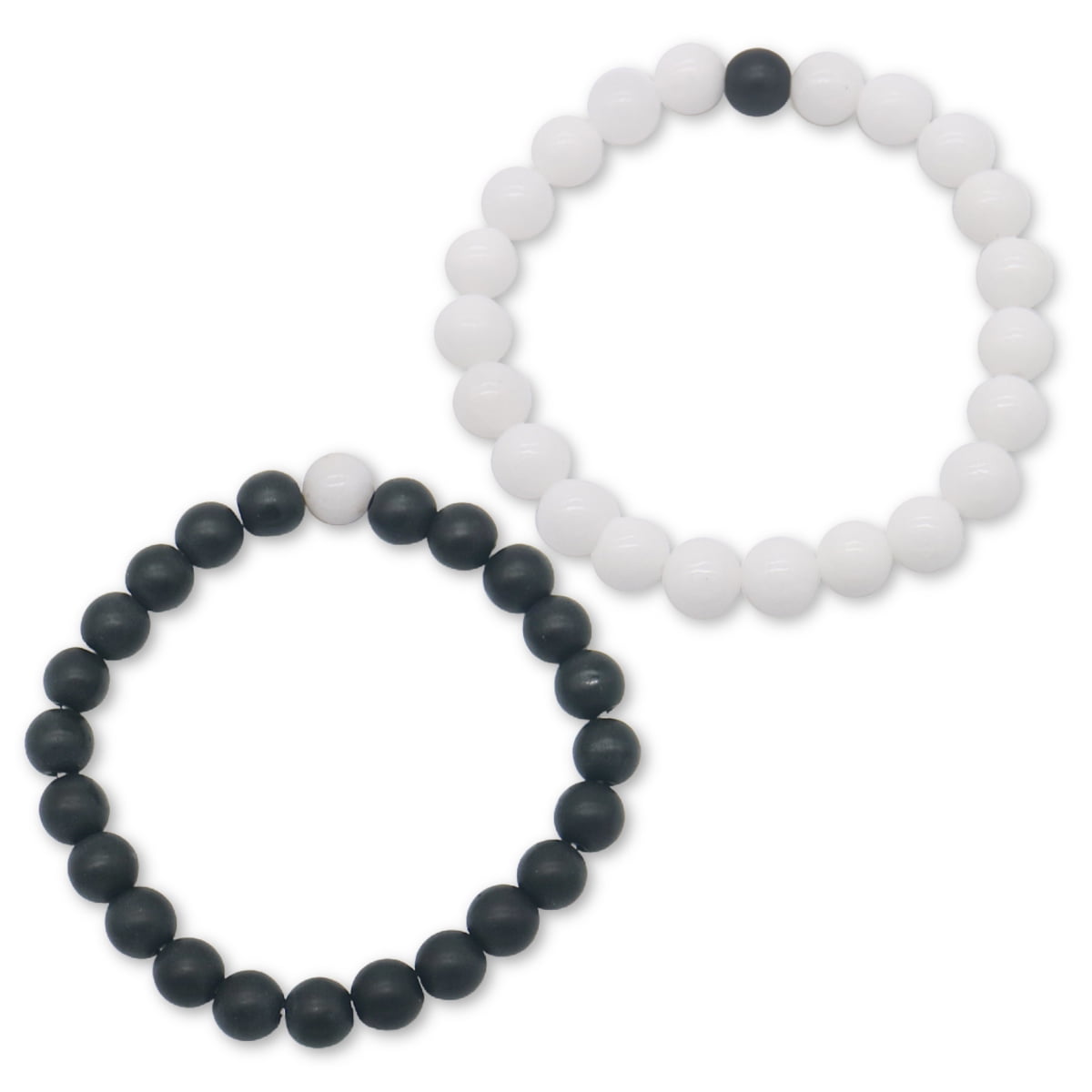 Natural Stone Sun Flower Adjustable Stretch Bracelet