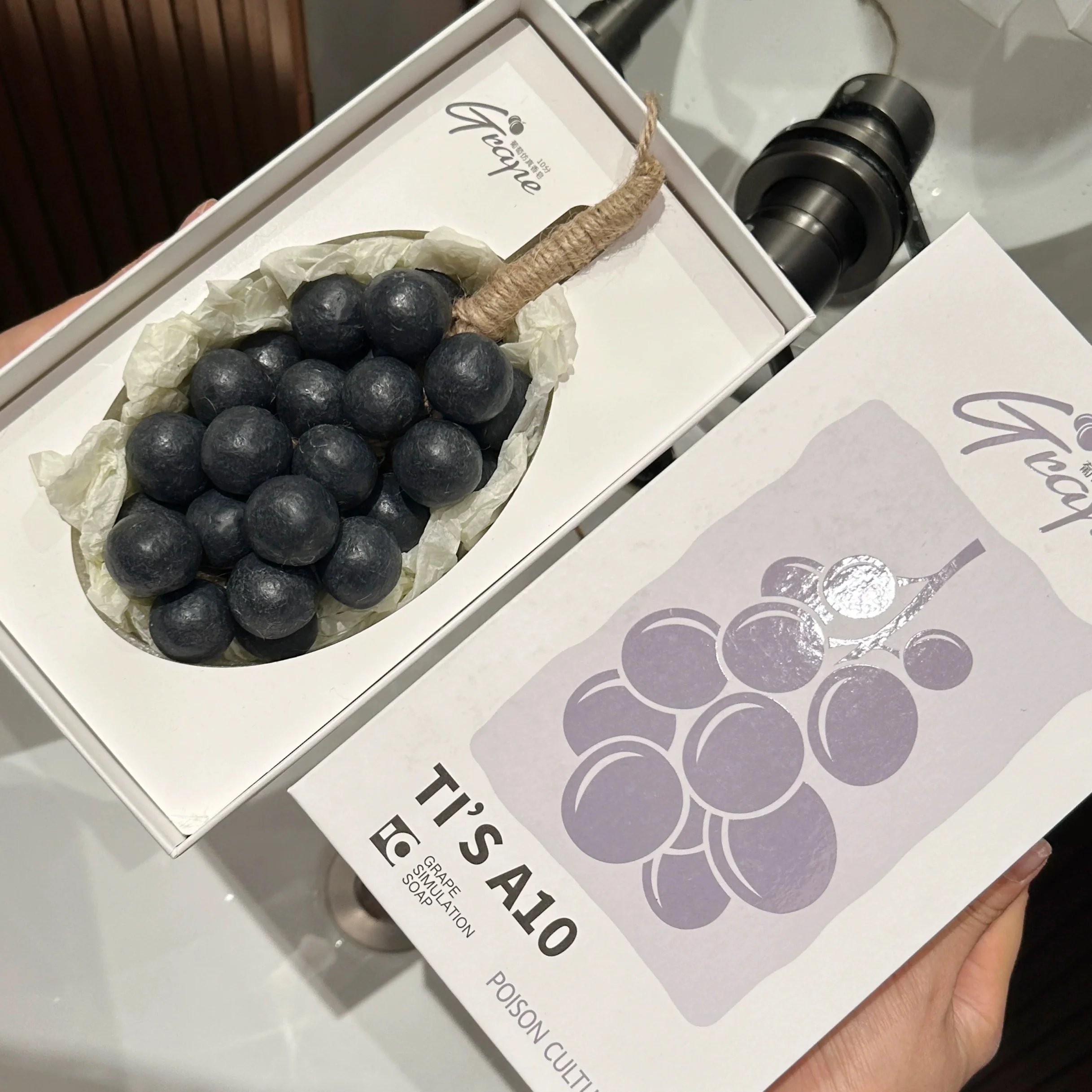 🍇 Grape Soap Series – Bubbly Grapes That Come to Life