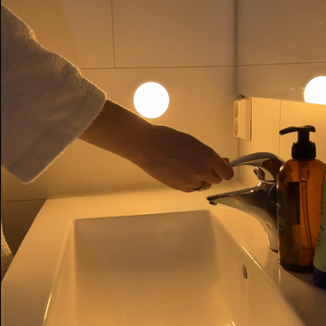 lumi motion light bathroom