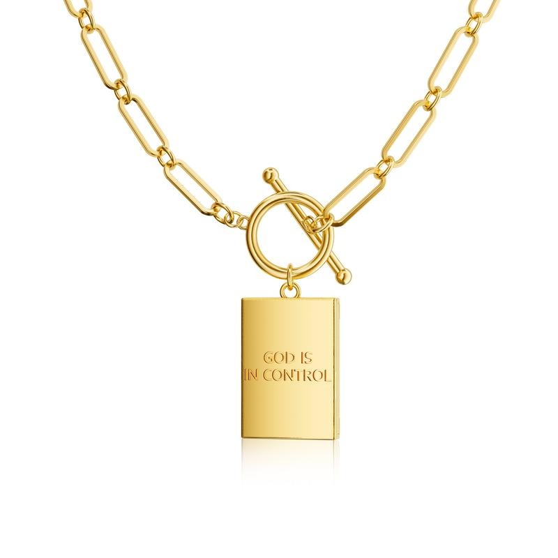 14K Gold Plated Paperclip Chain