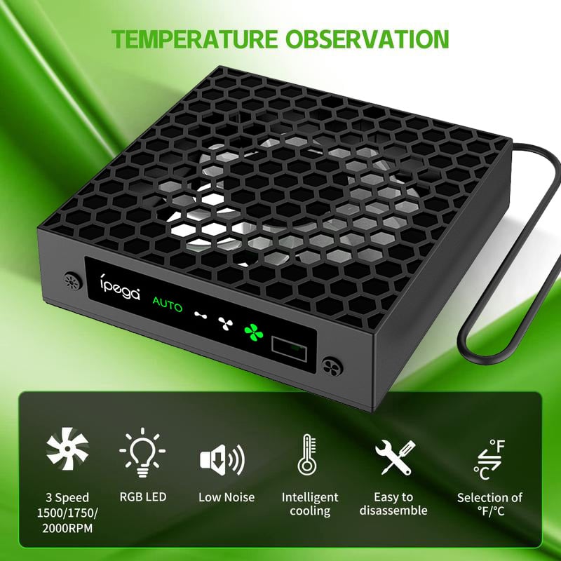 Cooling Fan for Xbox Series X with Automatic