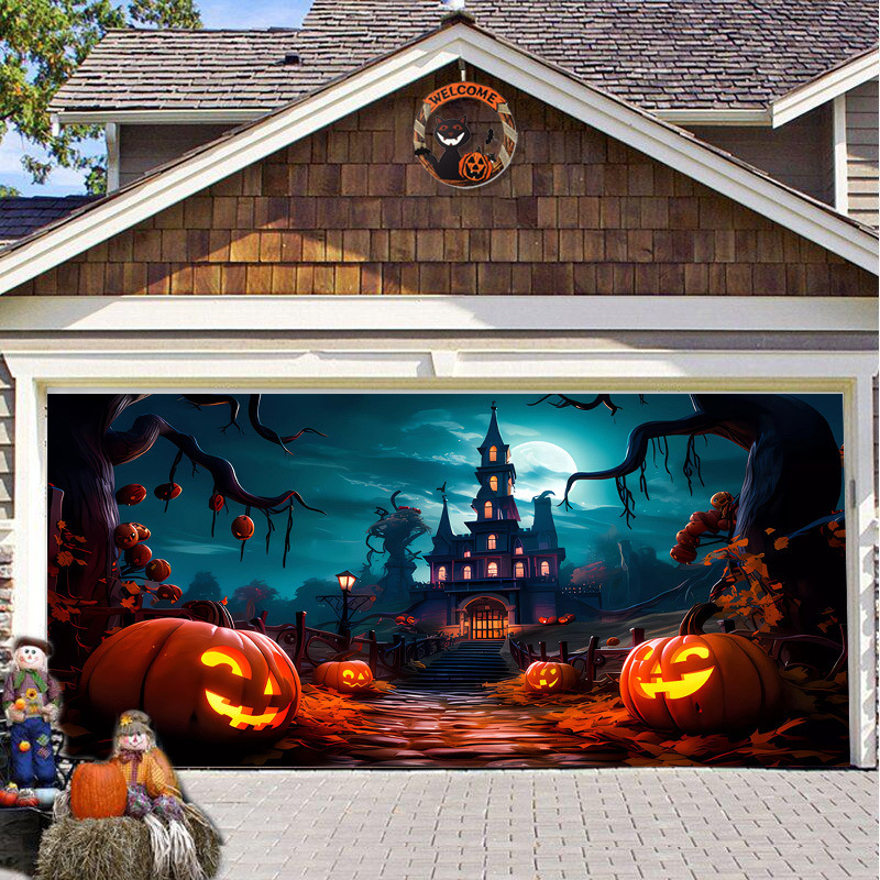 2024 Garage Door Halloween Cover