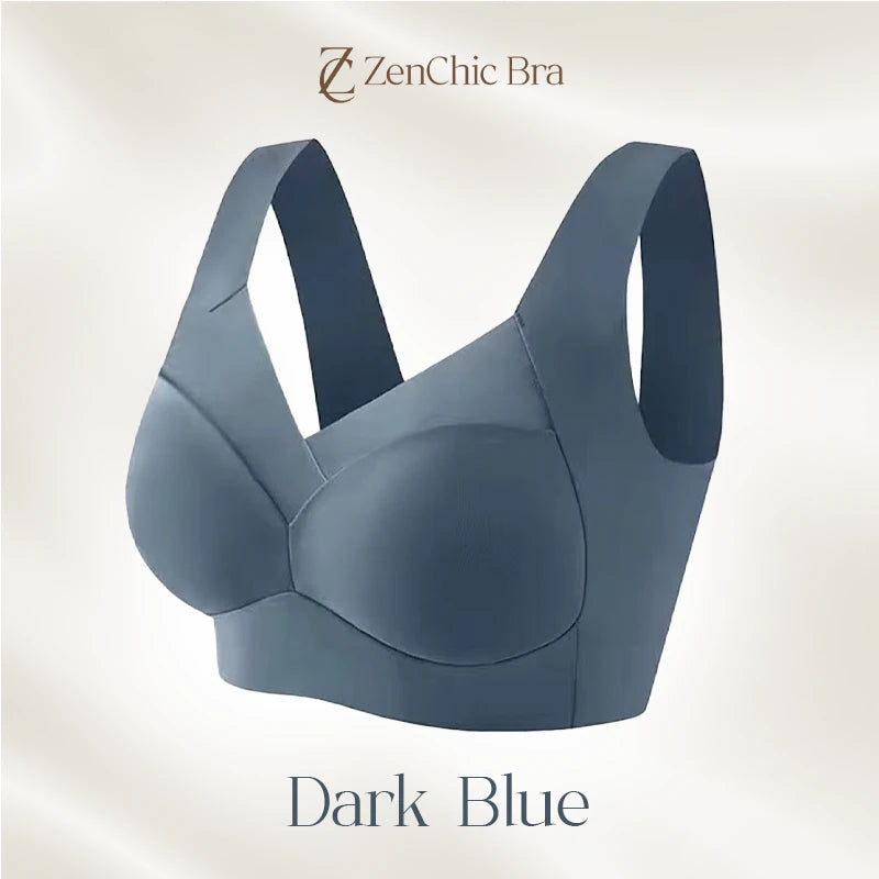 Wirefree Comfort Lift Push Up Mesh Lace Bra