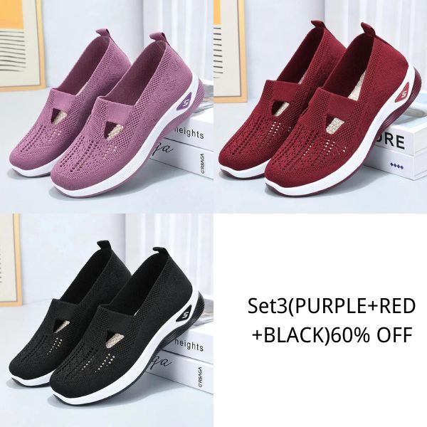 Women's Woven Breathable Soft Sole Shoes