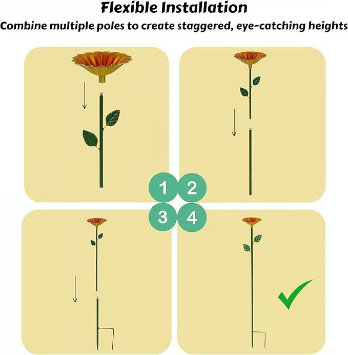HOT SALE🐝🌷Bee and Butterfly Water Feeder with Flower Design