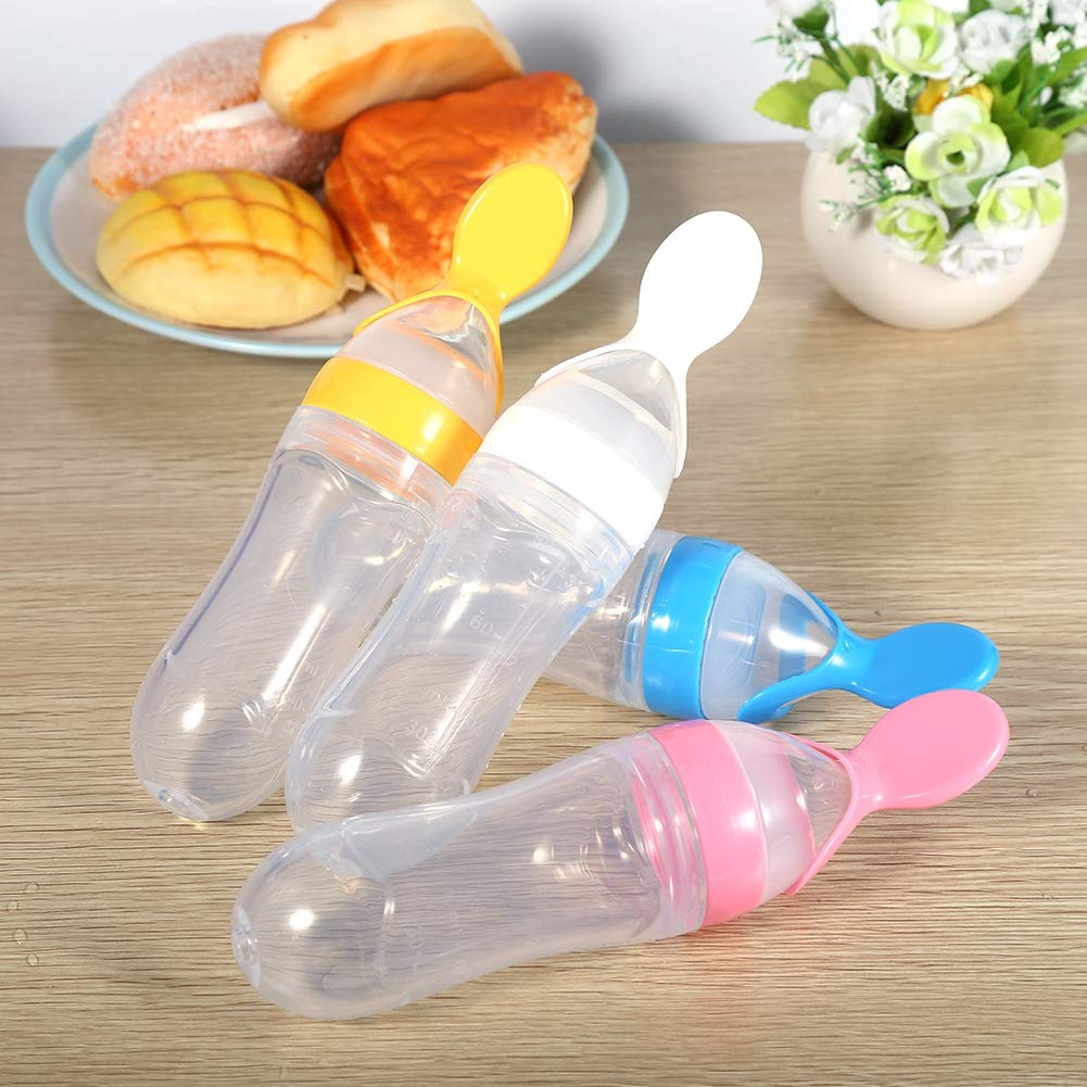 Squeezable Baby Spoon Bottle