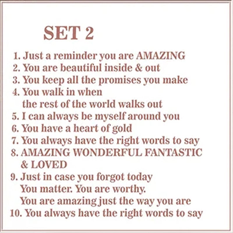 Reasons Why You Are My Friend -Friendship Gift