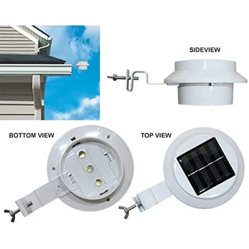 Outdoor Solar Gutter LED Lights