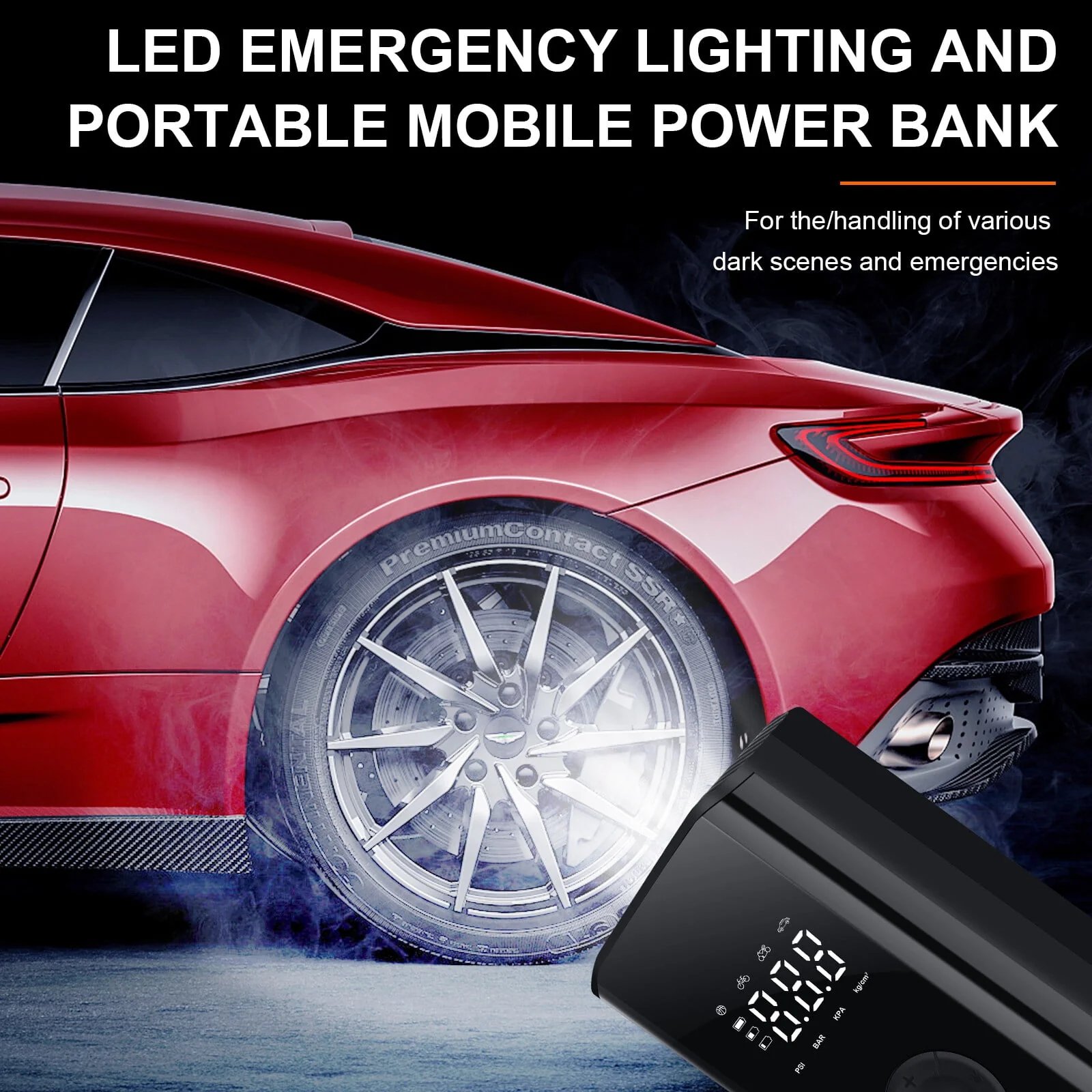 Tire Inflator Portable Air Compressor