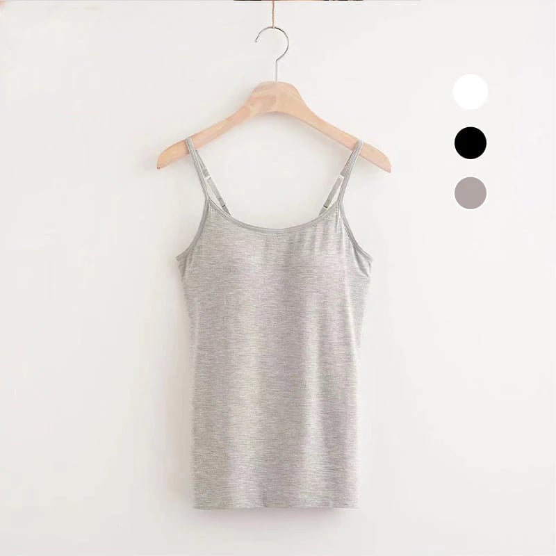 2024 Loose-fitting Tank Top With Built-in Bra