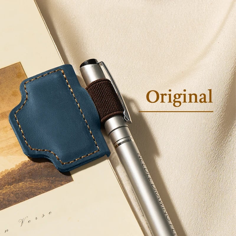 🔥Personalized Magnetic Leather Pen Holder Bookmark