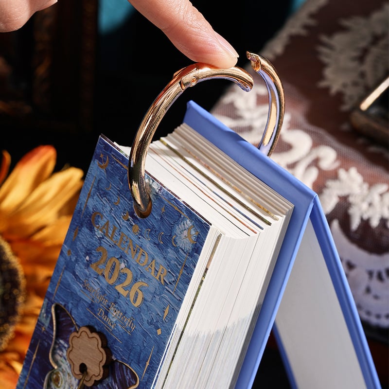 2026 Retro Oil Painting Calendar