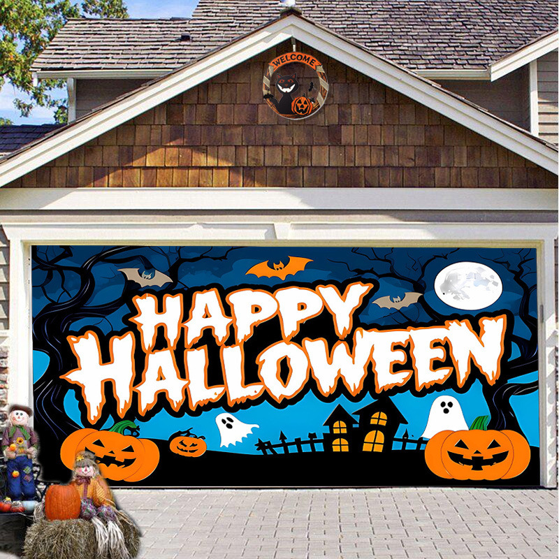 2024 Garage Door Halloween Cover