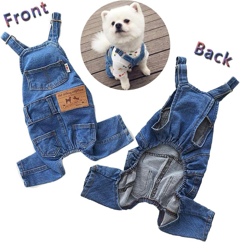 Adjustable Fit Pet Overalls