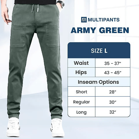 MultiPants – High Stretch Multi-pocket Durable Cargo Pants