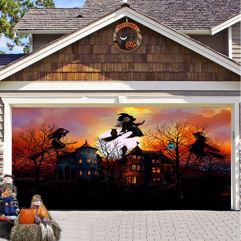2024 Garage Door Halloween Cover