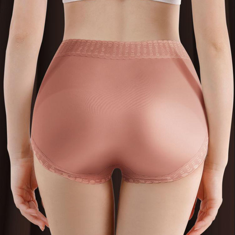 Pay 1 Get 3pcs Sexy Tummy Control Hip Lifting Seamless Ice Silk Panties