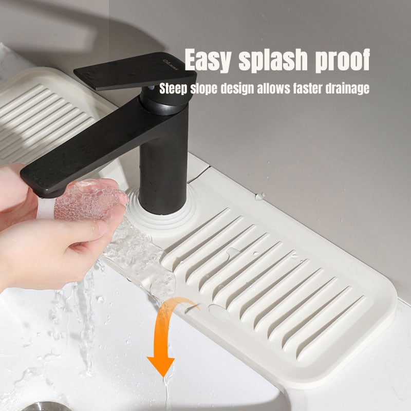Silicone Sink Faucet Splash Guard Mat