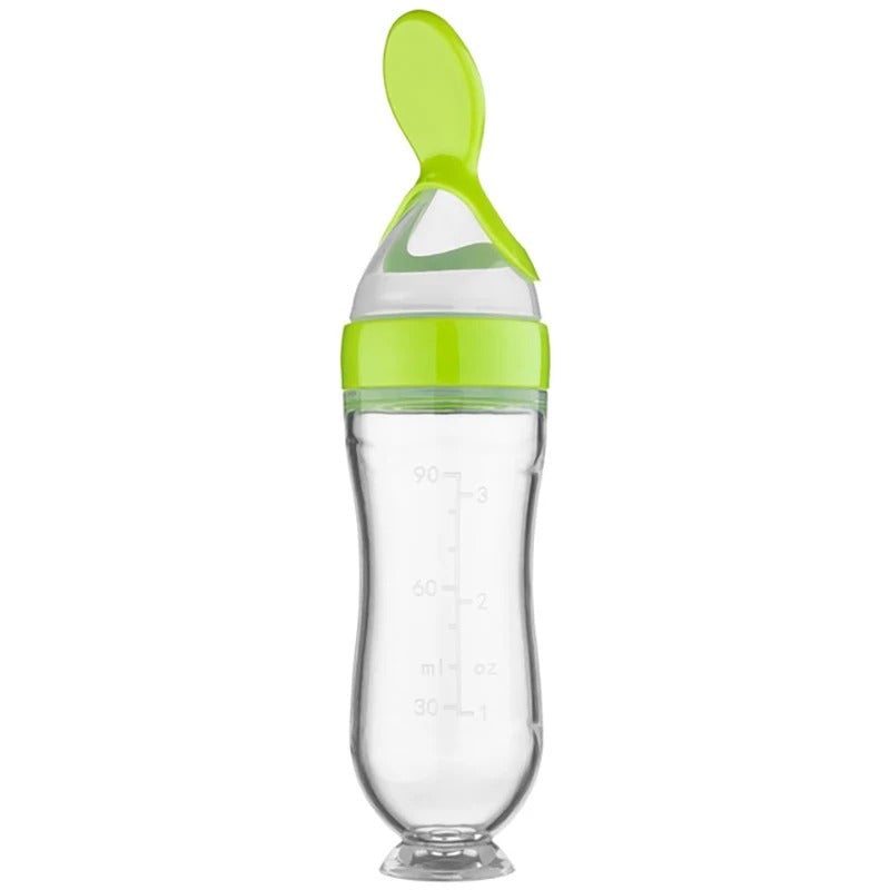 Squeezable Baby Spoon Bottle