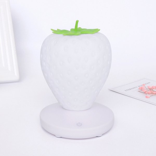 Strawberry Night Light Soft Silicone Table Lamp