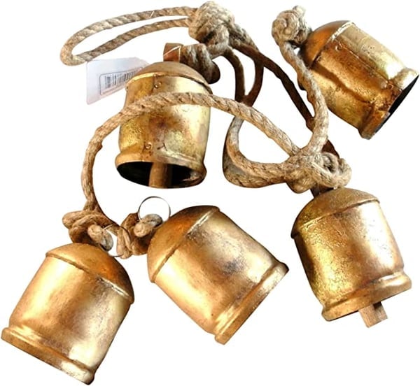 Cliftina Shabby Metal Cow Bell