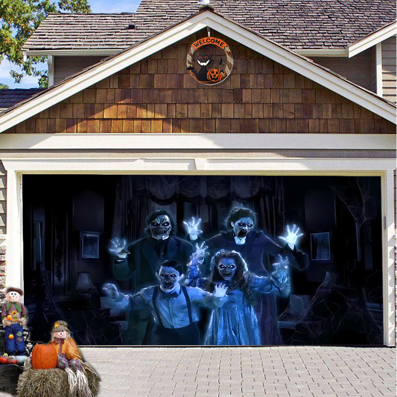 2024 Garage Door Halloween Cover