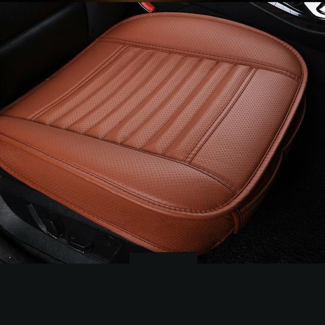 Leather Charcoal Car Seat Cushion