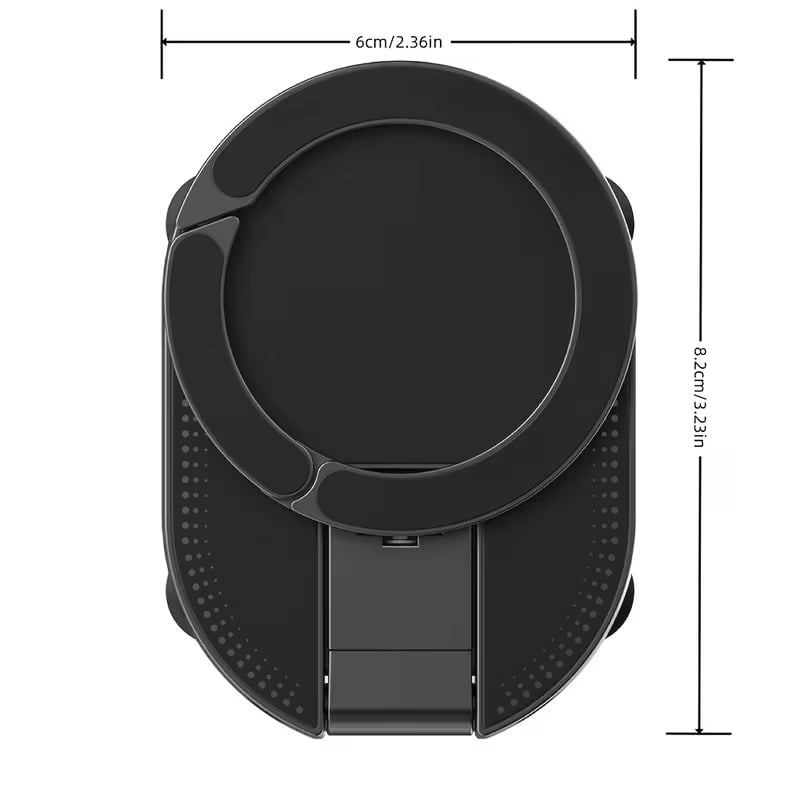 3-in-1 Magnetic Suction Cup Phone Mount – The Ultimate Versatile Holder for Car, Desk & More