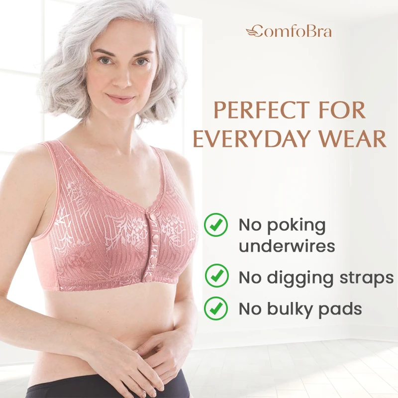 ComfoBra - Thin Wireless Lace Bra 17