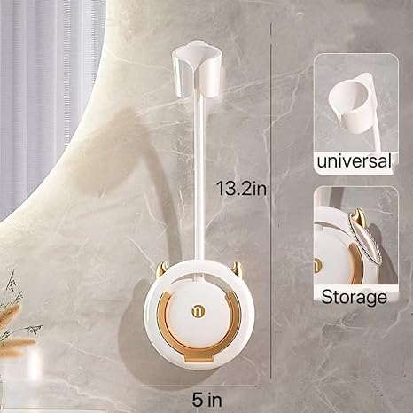 No Punching Bathroom Hair Dryer Holder