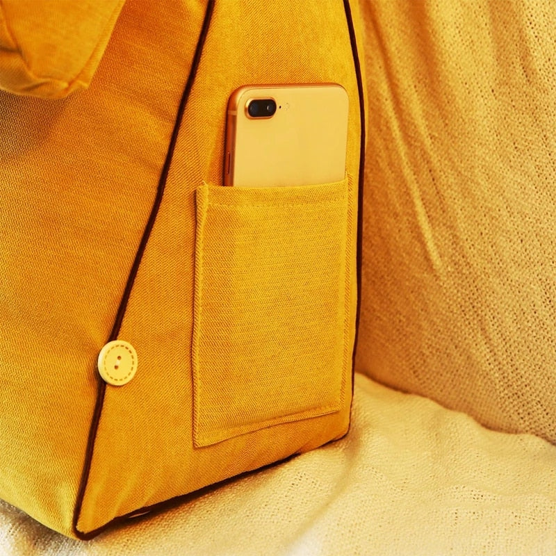 Luxury Backrest Reading Pillow.