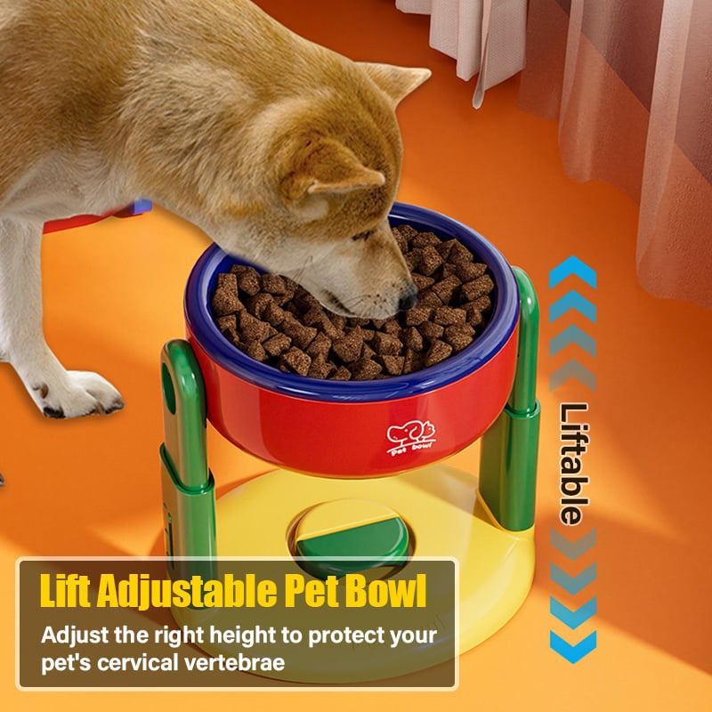 🔥2025 SALE - Liftable Suction Cup Pet Bowl