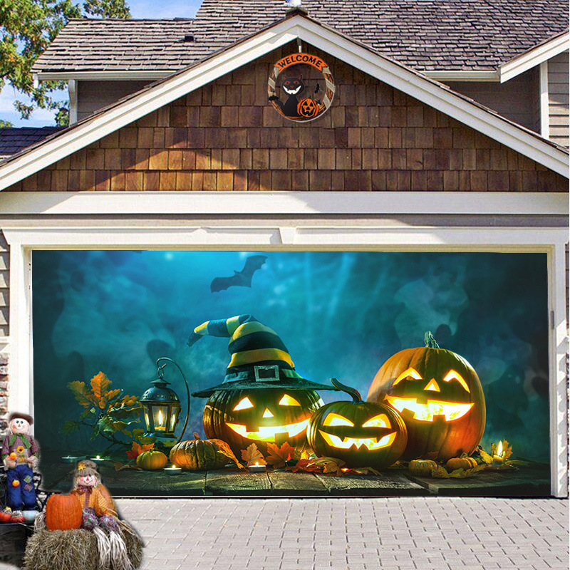2024 Garage Door Halloween Cover