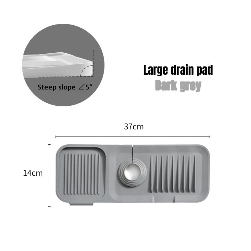Silicone Sink Faucet Splash Guard Mat