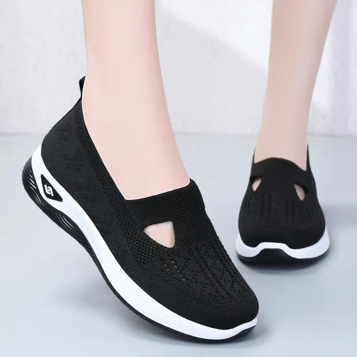 Women's Woven Breathable Soft Sole Shoes