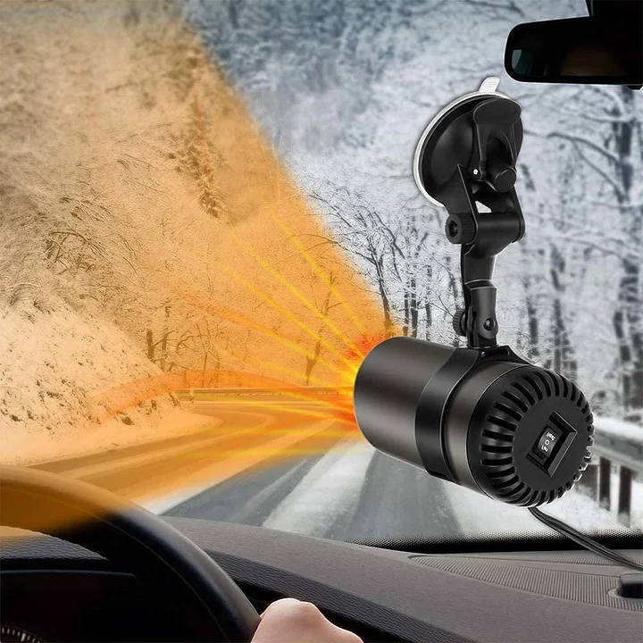 2 in 1 Car Heater Windshield Fan Defroster
