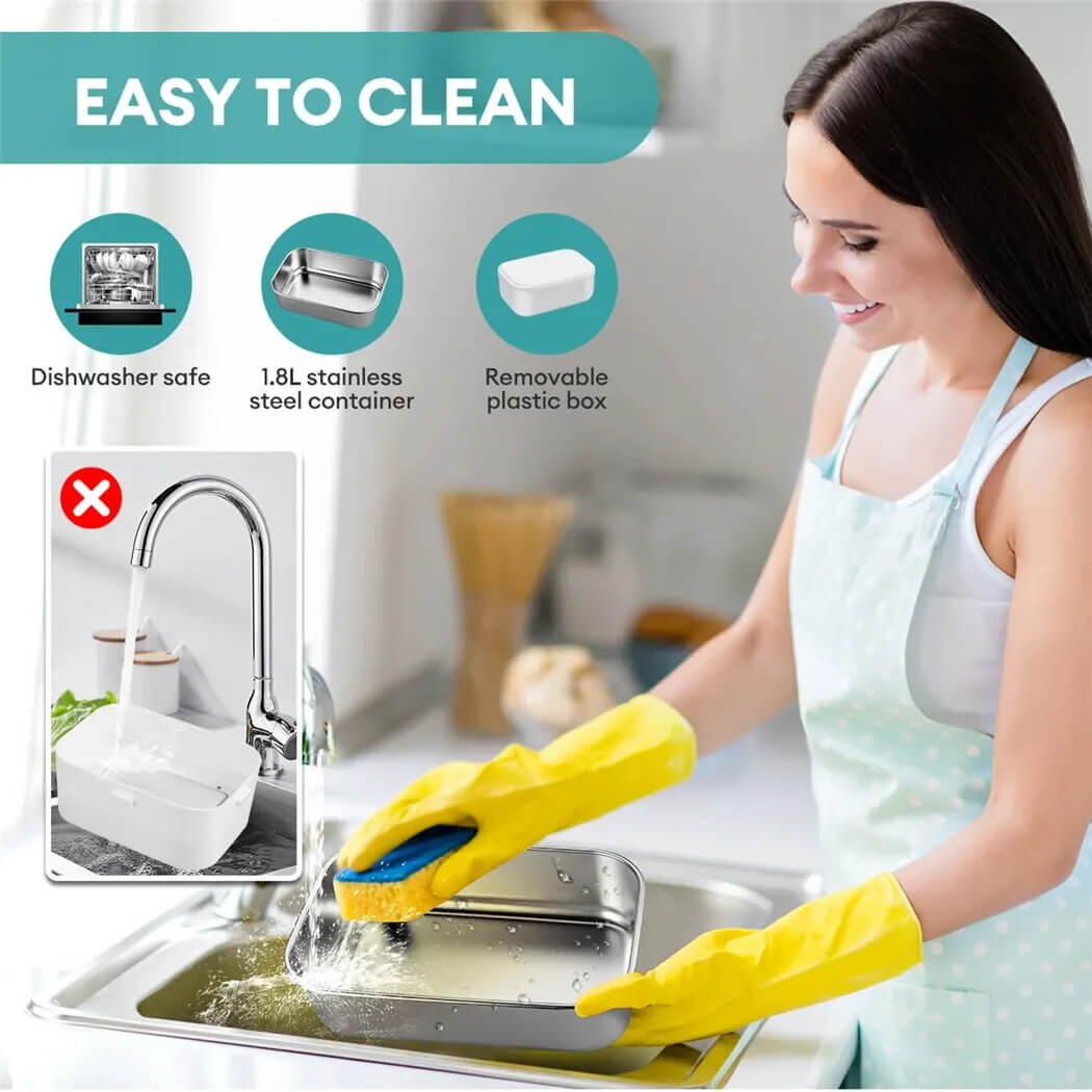 Multi-Functional Portable Plug-In Cooking Office Insulated Lunch Box