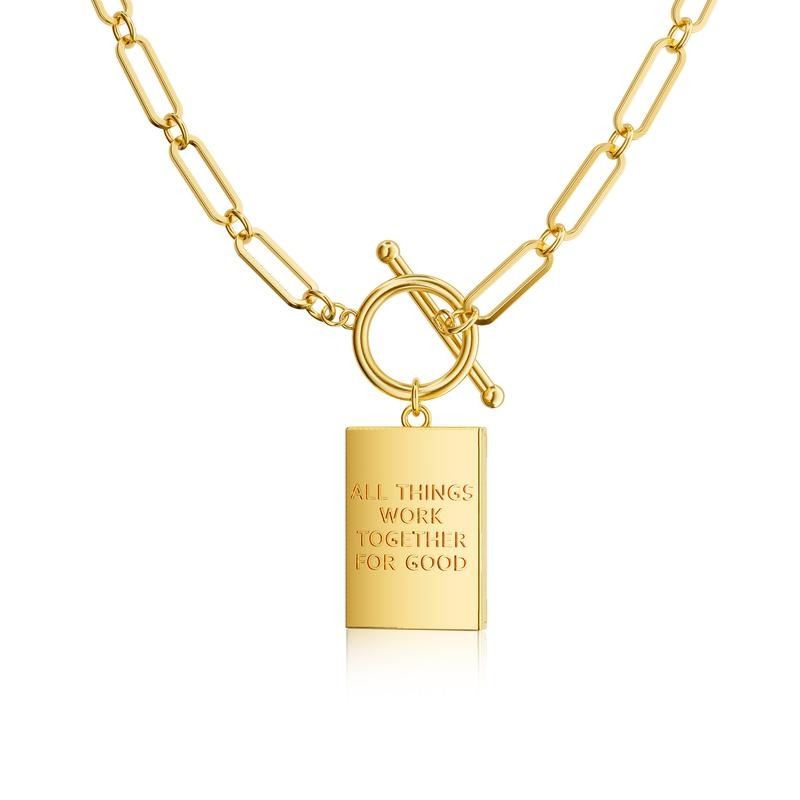 14K Gold Plated Paperclip Chain