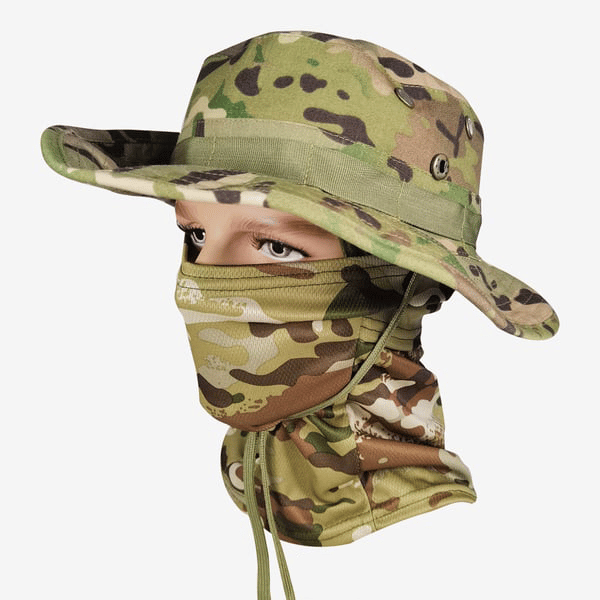 Hot Selling Now & Cooling Neck Gaiter Face Mask Boonie Hat Set!