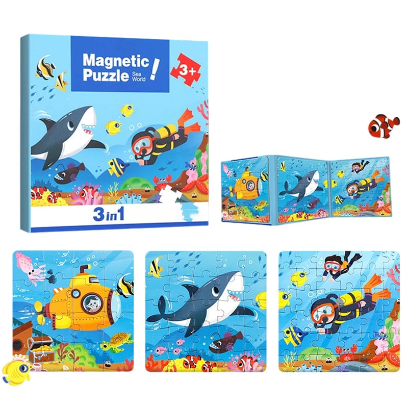 Magnetic Puzzles for Kids