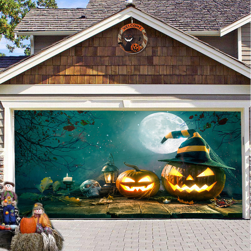 2024 Garage Door Halloween Cover
