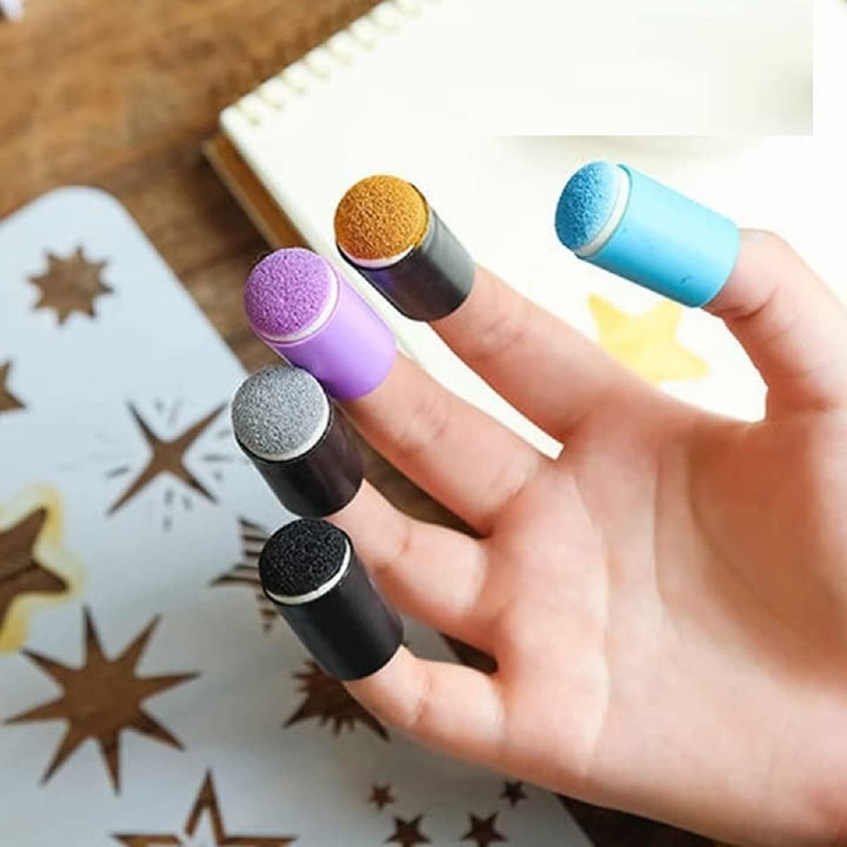 🔥DIY Sponge Finger Painting Kit