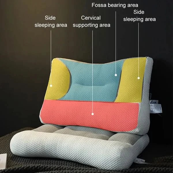 Comfort Neck Pillow for Side and Back Sleeper Support