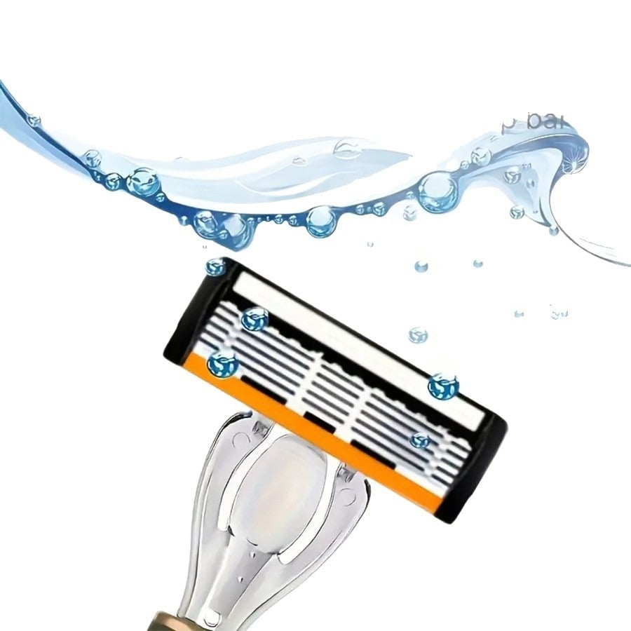 Hot Sale 49% OFF 🔥24/48 Pcs Men's Razor Blade Replacement with Handle