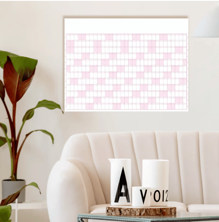 The Big Calendar 2025 | Dry Erase