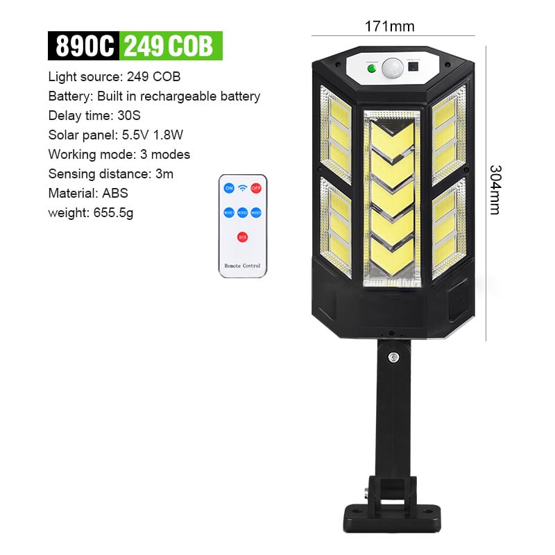 Super Bright Jumbo Solar Led Lamp