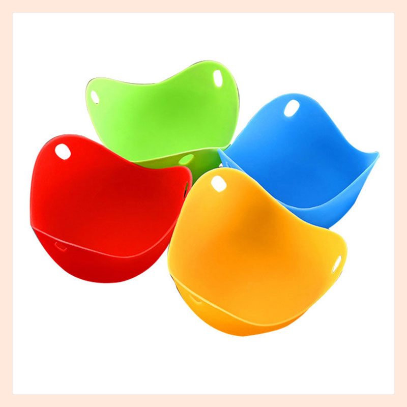 1 SET(5 PCS) Silicone Egg Mold