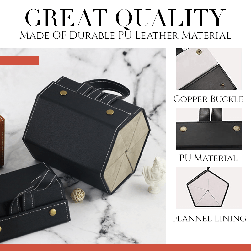 🔥Hot Product-49% OFF👓-Multiple Glasses Leather Storage Case